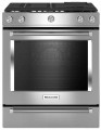 KSGB900ESS KitchenAid 65 cu ft 30 inch Gas Slide In Range with Baking Drawer Stainless Steel