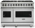 VDR5488BSS Viking 48 inch Dual Fuel Range 8 Pro Sealed Burners 5 Series Natural Gas