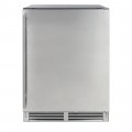SR243SS Sapphire 24 inch Undercounter Refrigerator with 219 Can Capacity and LED Display Stainless Steel