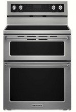 KFED500ESS KitchenAid 30 inch Electric Range with Double Oven