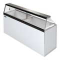 Master Bilt DD 88 90 Inch Straight Glass Ice Cream Dipping Cabinet