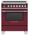 OR30SCI6R1 Fisher and Paykel 30 Inch Induction Range with Convection Oven Series 9 Red
