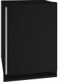 UHRF124 BS01A U Line 24 inch Refrigerator Freezer Black
