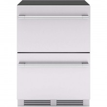 PRRD24C2AS Zephyr Presrv 24 inch Presrv Dual Zone Refrigerator Drawers Stainless Steel