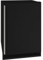 UHRE124 BS01A U Line 24 Undercounter Refrigerator 1 Class Series Reversible Hinge Black