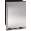UHRE124 SS01A U Line 24 inch Undercounter Refrigerator 1 Class Series Reversible Hinge Stainless Steel