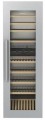 HW8000 Liebherr 24 Inch Built-In Fully Integrated Wine Cabinet with SoftSystem and Presentation Shelf Custom Panel