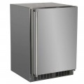 MORF224SS31A Marvel 24 inch Outdoor Refrigerator Freezer with Optional Ice Maker Stainless Steel