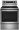 KFEG500ESS KitchenAid 30 inch Electric Range Stainless Steel