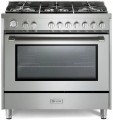 VPRFSGG365SS Verona Prima 36 Inch Gas Range with Multi-function Oven Stainless Steel
