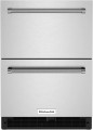 KUDR204KSB KitchenAid 24 inch Double Drawer Refrigerator Stainless Steel