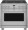 C2Y366P5TG2 Cafe 36 inch Dual Fuel Commercial Style Range with 6 Burners Stainless Steel