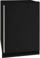 UHRI124 BS01A U Line 24 inch Undercounter Refrigerator and Ice Maker 1 Class Series Reversible Hinge Black