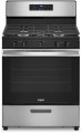 WFG505M0MS Whirlpool 30 inch Gas Range with 5 Sealed Burners Stainless Steel