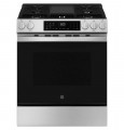 GGS600AVFS GE 30 inch Slide In Gas Convection Range with No Preheat Air Fry Stainless Steel