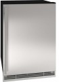UHRI124 SS01A U Line 24 inch Undercounter Refrigerator with Removeable Shelves and Ice Maker 1 Class Series Reversible Hinge Stainless Steel